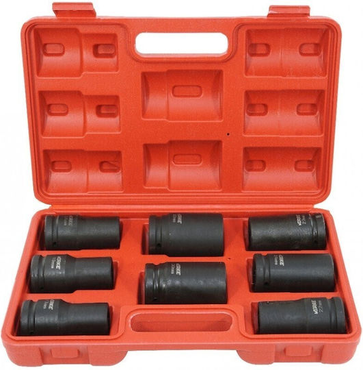Комплект 8 Ударни Гаечни Ключове Verke 3/4" 17-32 Мм V39471