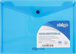 File Folder Strigo PP A5 Horizontal Blue SF010 Strigo