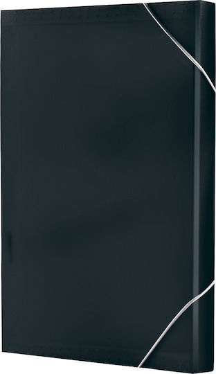 Teka Accordion File Folder A4 Rubber Band 13 Dividers Black