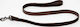 Nobleza Paw Love Dog Leash Suede Large 120x2.5cm Dark Brown