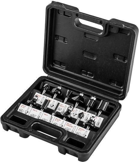 Hartmetall Holzfräser 6 Mm Schaft Set 12 Stück