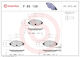 Brembo Bremsbelag Set Scheibenbremse P 85 126