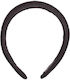 Celestino Women's Hair Headband Satin Strass Black
