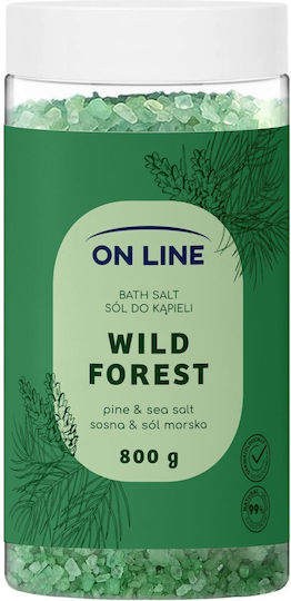 On Line Wild Forest Bath Salt 800 G