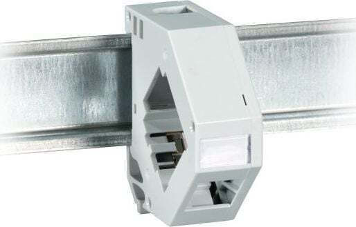 Efb DIN-Schiene Adapterhalter Keystone Modul 1 Port