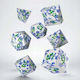 Full Art Dice Set Porcelain