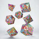 Full Art Dice Set Graffiti