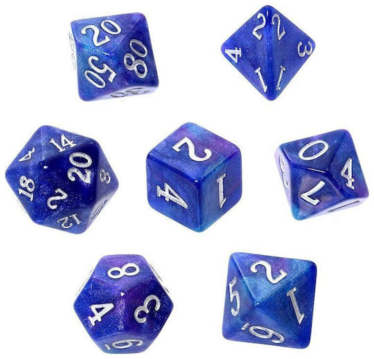 Rebel Σετ Ζαριών Rebel Rpg Ακρυλικά Λυκόφως