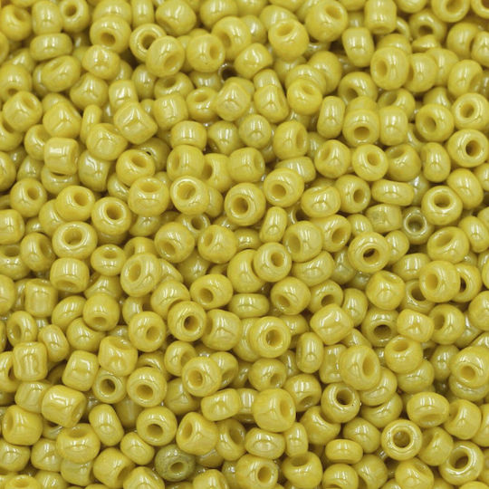 Mărgele Seed Beads Κιτρίνο Lime 8/0 3mm 10gr