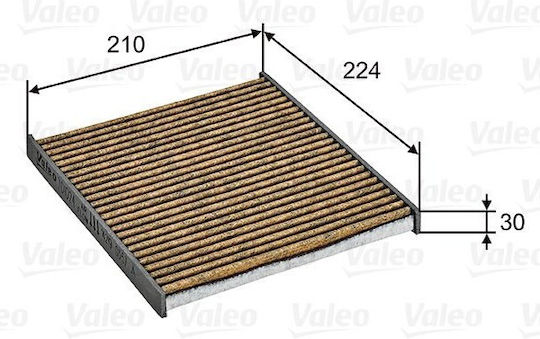 Φίλτρο Αέρας Εσωτερικού Χώρου Valeo 701024