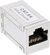 Inline Inline Adapter Cat.6a Vollgeschirmter Metallischer 2x Rj45 F F 1 1
