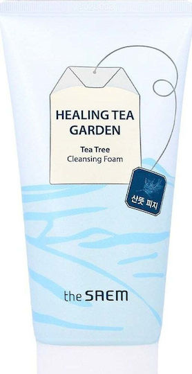 The Saem Healing Tea Αφρός Καθαρισμού Προσώπου