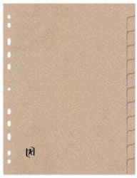 Oxford 100204955 Papptrennwand Beige 12 Stück