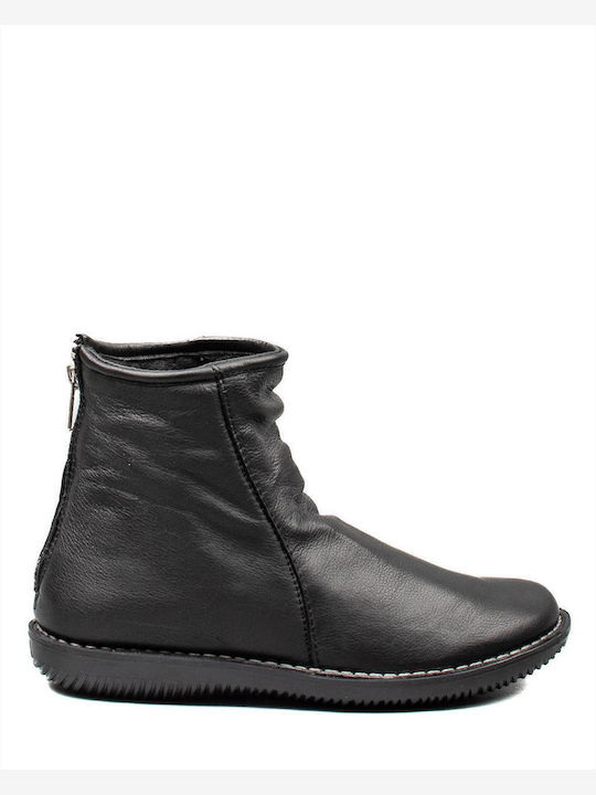 Chacal Minerva Leder Stiefeletten Damen Schwarz