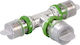 Contraction T-Press Fitting Multiskin Brass Tinned 26x16x20