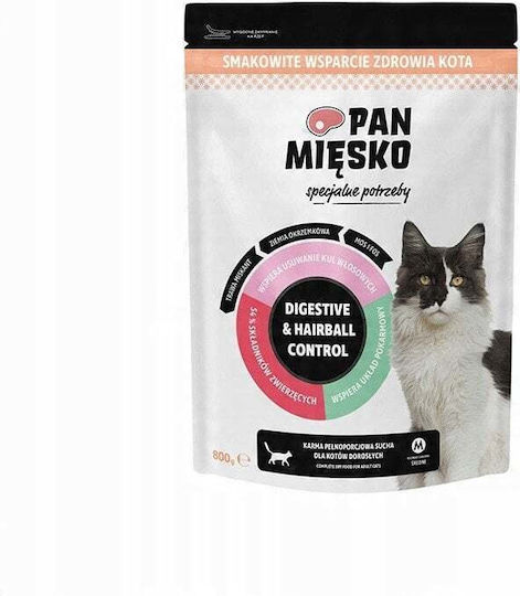 Pan Miesko Dry Food for Cats with Sensitive Gastrointestinal 0.8kg