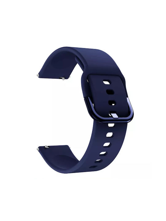 Λουράκι Σιλικόνης Smart Clasp Amazfit Gtr 42mm 11 5cm|8 5cm|-navy Μπλε