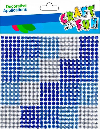 Craft Fun Διακοσμητικο Διακρυσταλλο Sprzyl 10x10 Cf Μπλε 12/1