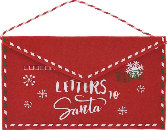 Koopman Weihnachtsaccessoires Weihnachtsumschlag Brief vom Weihnachtsmann 26x16cm Briefe vom Weihnachtsmann