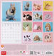 Monthly Wall Calendar 2026 Honey Bunnies 18x18 ...