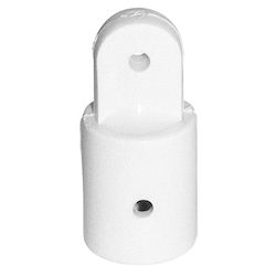 White Boat Canopy Frame Support Tip