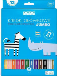 Teka Jumbo Creioane Bb Kids 12 Culori