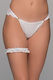 Milena by Paris Garters With Beige Lace