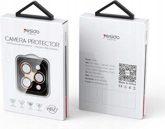 Yesido Camera Protection Membrane Silver for the iPhone 16