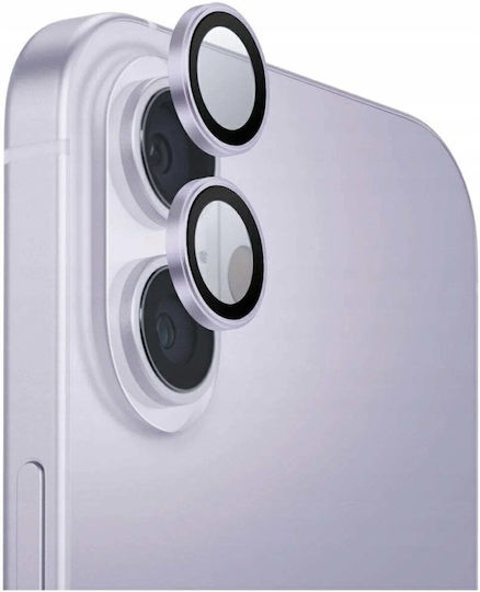 Uniq Kameraschutz Gehärtetes Glas Purple für das iPhone 17