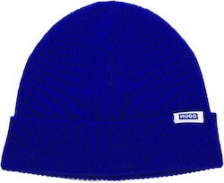 Hugo Xiav Beanie Männer Beanie Gestrickt in Blau Farbe
