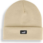 PUMA Beanie Ανδρικός Σκούφος Πλεκτός σε Μπεζ χρώμα