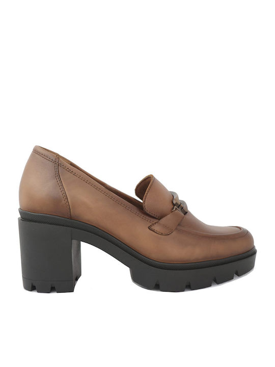 Ragazza Leder Pumps mit Riemchen & mittelhoher ...