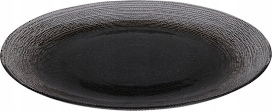 Home&Styling Collection Πιάτο Ρηχό Γυάλινο με Διάμετρο 28cm