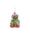 Hängender Weihnachtsbaumschmuck Bär Glasartig 12cm Verschiedene Designs Verschiedene Designs