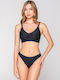 Luna Women's Bralette Bra Black