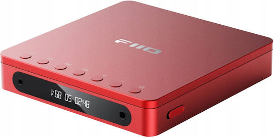 Fiio Dm13 Bt Roter Tragbarer CD-Spieler Bluetooth