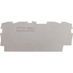 Wago End Wall Gray Topjobs 2002-1491 25 Pieces