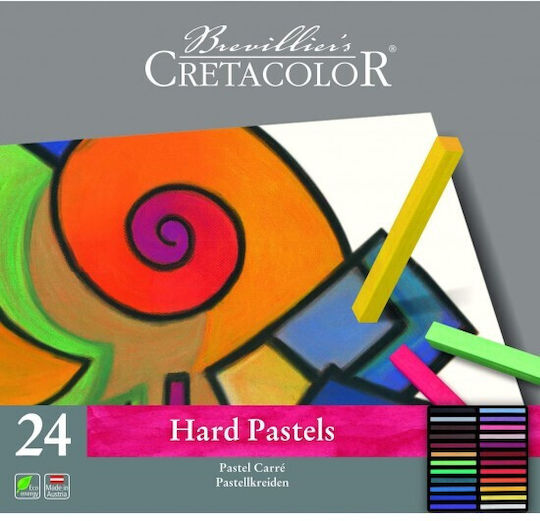 Сет 24 Бр Cretacolor Пастели Каре