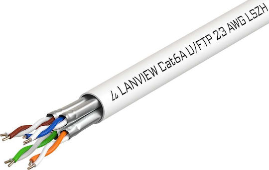 Lanview Lanview Lvn122430 Netzwerkkabel Weiß 500 M Kat.6a U/FTP (STP)
