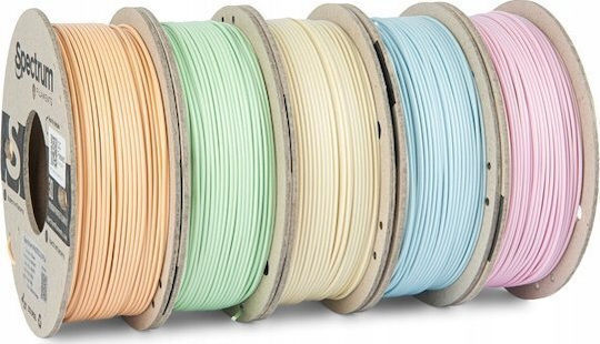 Σετ Spectrum 5pack Pastello Pla Νημάτων 1.75 Mm 1.25 Kg – 5 Χρώματα