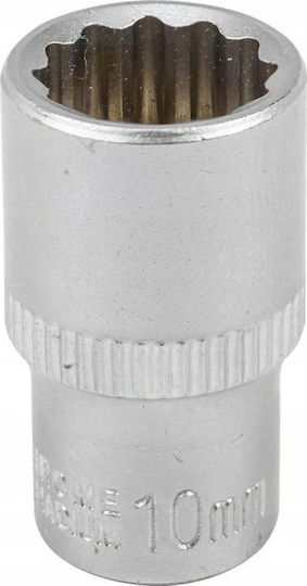 Forsage Nuss mit Vierkant-Antrieb 1/4" Durchmesser 1/4" / 10 1Stück