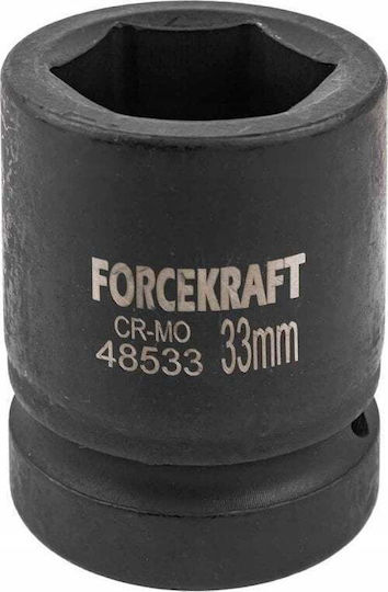 Forcekraft Καρυδάκι Αέρος με Καρέ Υποδοχής 1" Διάμετρος 33 / 1"