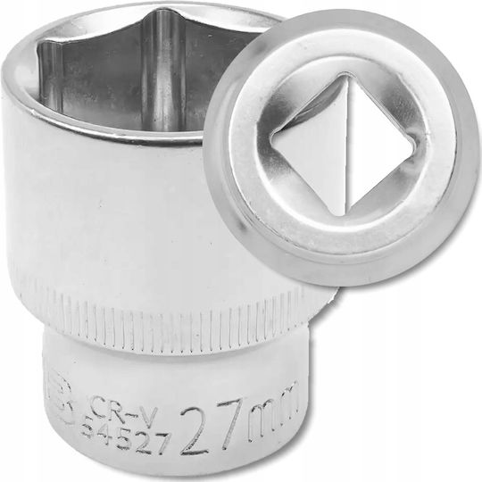 JCB Καρυδάκι με Καρέ Υποδοχής 1/2" Διάμετρος 1/2" / 27