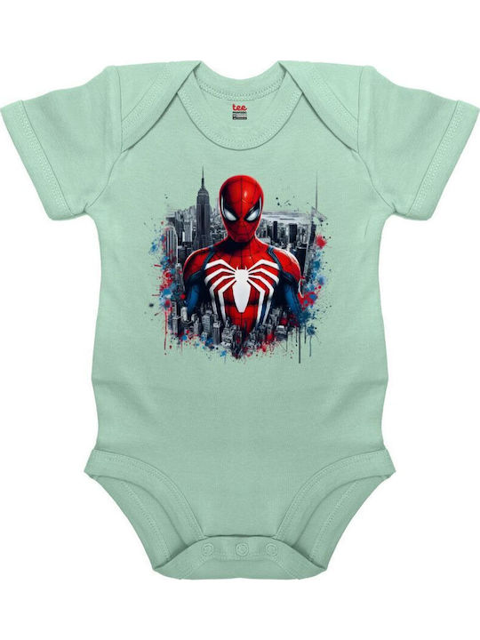 Koupakoupa Spiderman City Kurzärmelig Mint