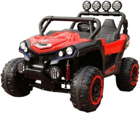 Kinder Auto Doppelsitzer mit Fernbedienung Inspiriert 12 Volt Rot