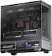 Thermalright TL-M10 Vision Gaming Micro Tower Кутия За Компютър Със Страничен Прозорец И ARGB Осветление LCD Дисплей