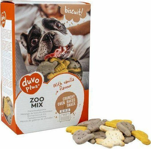 Duvo+ Duvo+ 500g Μπισκότα Zoo Mix Ζωάκια Σκύλους