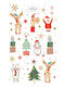 Bsb Metallic Weihnachtsaufkleber 1 Blatt 09-509