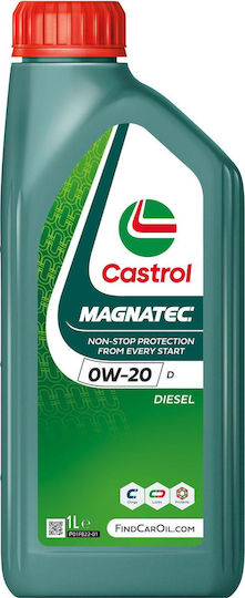 Castrol Magnatec D Λάδι Αυτοκινήτου 0W-20 1lt