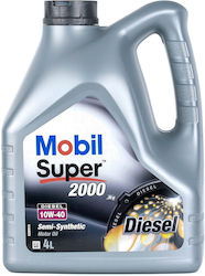 Mobil Super 2000 X1 Λάδι Αυτοκινήτου 10W-40 4lt